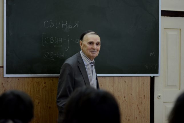 Андрей Анатольевич Зализняк «О жизни слов» (12 февраля 2016 года, школа «Муми-тролль»)